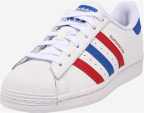 adidas superstar herren rot blau|Adidas blue superstar shoes.